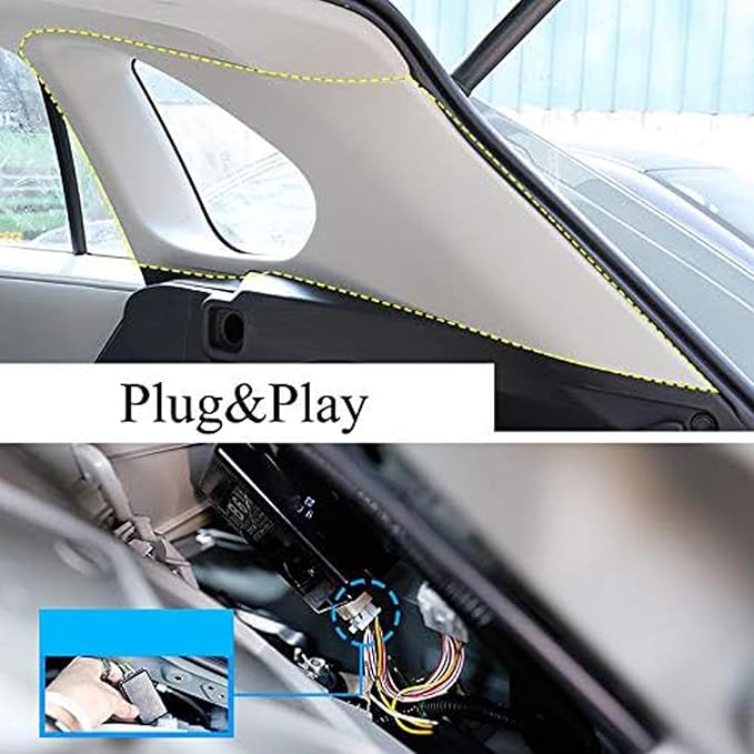 HIGH FLYING for Toyota Rav4 2019-2025 Smart Car TPMS Tyre Pressure Monitoring System Digital LCD Dash Board Display Auto Security Alarm