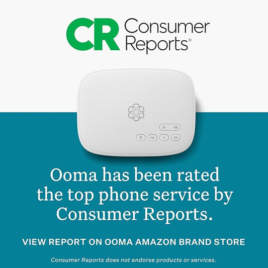Ooma Telo Air and Handset. Free Internet Home Phone Service Wi-Fi Connectivity. Affordable landline Replacement. Unlimited Nationwide Calling. Mobile app. Low International Rates. Blocks robocalls.
