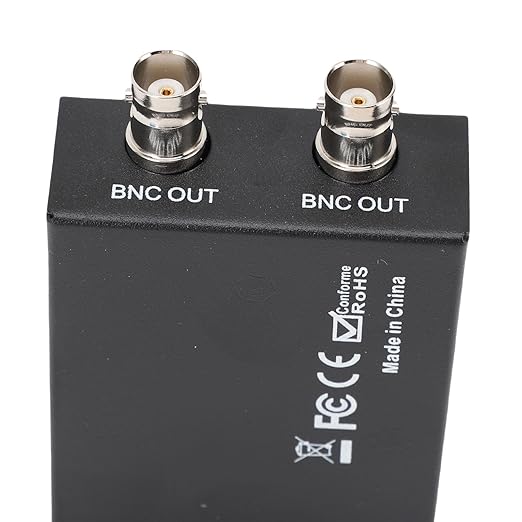 HDMI to BNC Converter, HDTV to BNC Converter 1080P, HDMI in BNC Out Video Audio Converter for Security Camera TV Projector