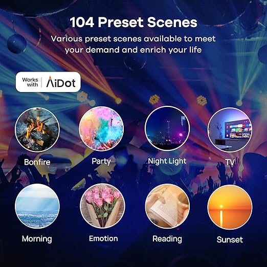 Linkind Color Changing Smart WiFi Light Bulbs, Compatible with Alexa & Google Home Bundle with Linkind Matter Smart Plug, Work with Apple Home, Siri, Alexa, Google Home, SmartThings