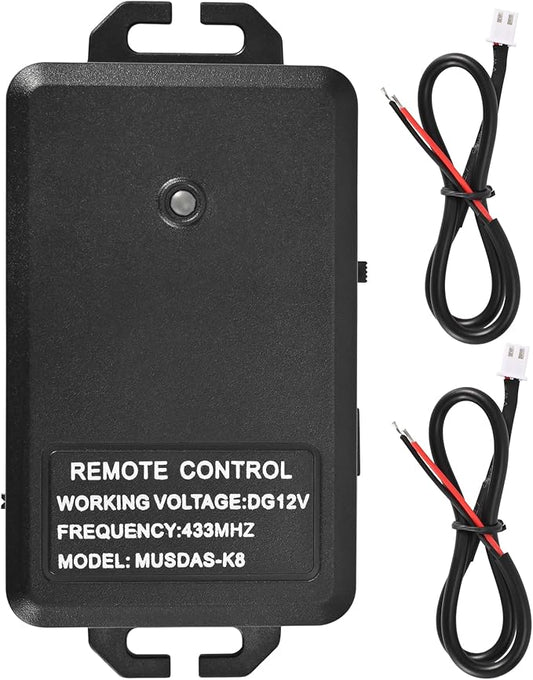 Access Control System with Remote Control – 600lbs Magnetic Door Lock Kit, 12V Fail Safe NC Mode, Secure & Easy DIY Installation for Smart Home Entry (K8-600LBS Remote Control Lock Kit)