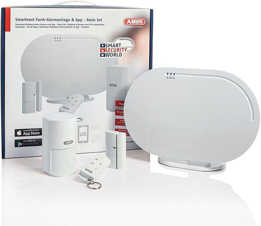 Abus FUAA35000A SMARTVEST Central Alarm Kit, White