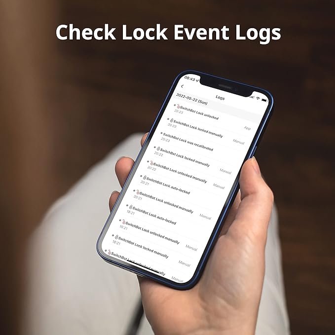 SwitchBot Fingerprint Smart Lock for Existing Deadbolt with Keypad Touch and Hub Mini – Keyless Entry, Password & NFC Card, Auto-Lock, App Control, Alexa Siri Google Compatible