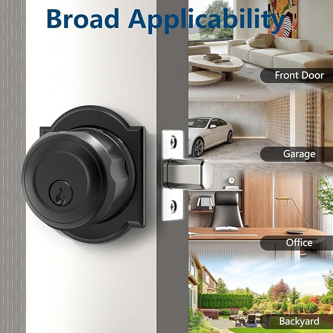 GeekTale Fingerprint Deadbolt Lock with APP, Smart Deadbolt for Front Door