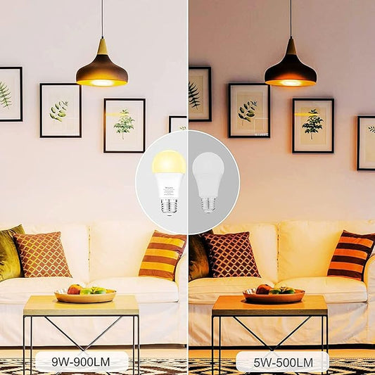 9W Smart Light Bulb(80W Equivalent)A19 E26 900Lumens LED Color Changing Light Bulbs,adjustable 16 Million DIY Colors and Music Sync 2700K-6500K WiFi Bulb Work with Alexa, Google Home, No Hub Required