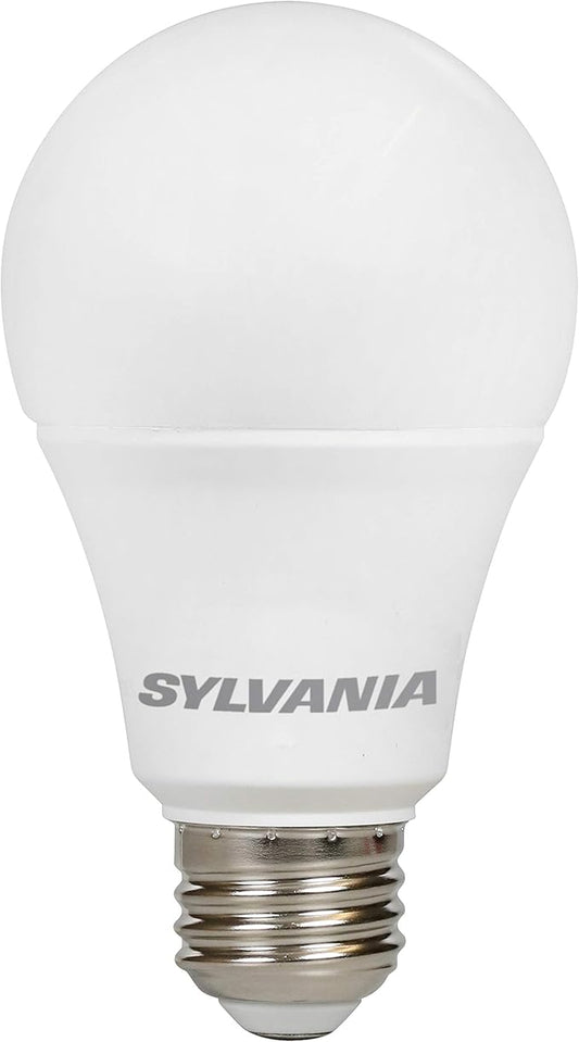 Sylvania A19 LED Light Bulb, 9W, 60W Equivalent, 13 Year, Dimmable, 800 Lumens, 5000K, Daylight - 1 Pack (78066)