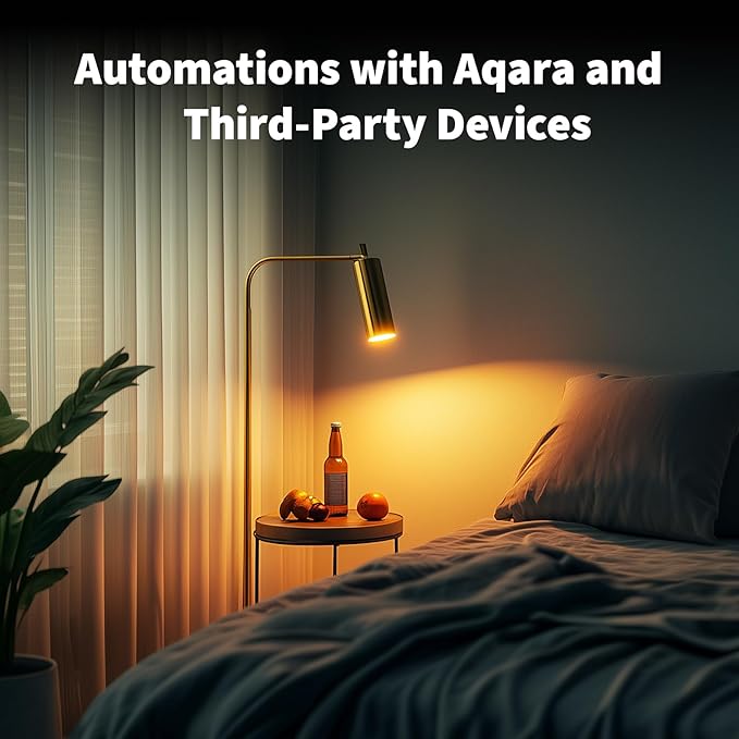 Aqara Thread/Zigbee Smart LED Light Bulb T2 GU10, Tunable White (2700K-6500K),Matter,Works with HomeKit, Alexa, Google