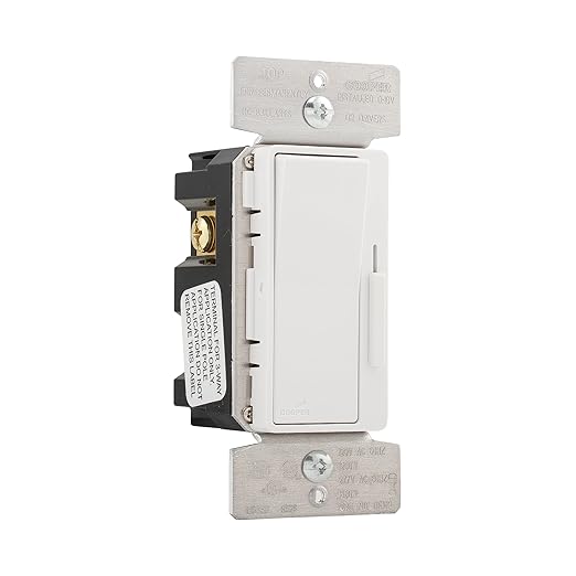Eaton Controls DF10P-C1 Decorator 0-10V Dimmer 120/277V with Color Change Kit, Almond, White, Ivory