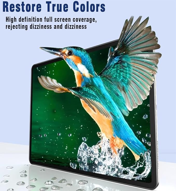 Anti-Spy Tempered Glass Film Guard for iPad 10th 2022 10.9" / 11th A16 2025 11", Anti-Scratch, Anti-Shock Privacy Screen Protector for iPad 10/11 Generation, Black Security Screen