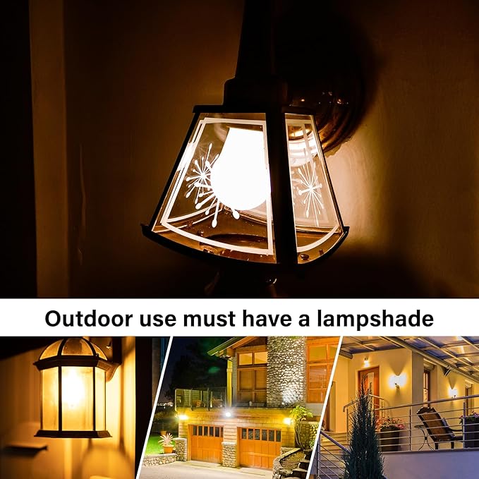 Sengled Dusk to Dawn Light Bulbs Outdoor, 3000K Soft White, A19 LED Sensor Light Bulb, 75 Watt Equivalent, 1200LM, Automatic Photocell Light Bulb for Outdoor Lighting, 4 Pack