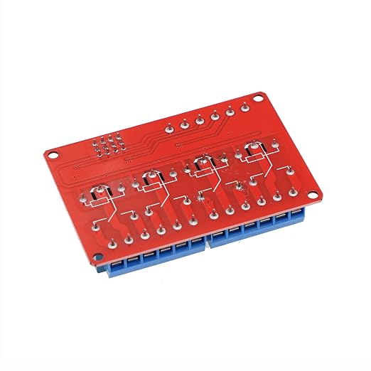 2PCS 4-Channel 24V Relay Module with Optocoupler Isolation – High/Low Level Trigger Control for Arduino, Raspberry Pi, PLC – Industrial Automation, Smart Home DIY (Supports AC/DC Loads)