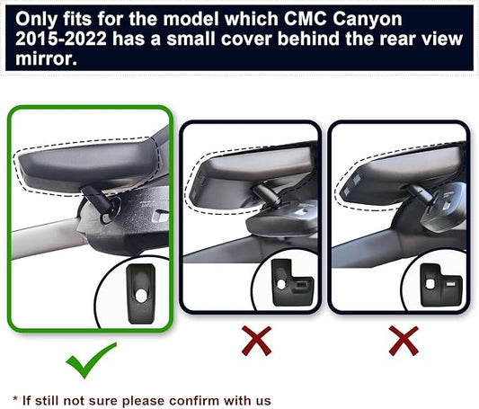 Mangoal 4K Dash Cam Custom fit for GMC Canyon 2015-2022 WD Elevation AT4 Denali(Model A), Integrated OEM Look, UHD 2160P Video, Built-in WiFi, G-Sensor, Loop Recording, Free App and 64GB Card