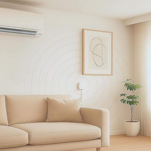 Air Quality Sensor & Air Quality Monitor Indoor – Smart Indoor Air Quality Monitor with PM2.5, VOC, Temperature & Humidity | Air Quality Tester for Home, Office & Rentals | Version 2.O