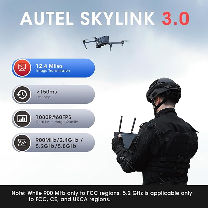 Autel Robotics EVO MAX 4N V2, Starlight Night-Vision/ Wide/ Thermal/ L~aser 4 Cameras in One UAV, Upgrade of MAX 4T V2/ 4N, 5KM Night Vision Observation, A-Mesh 1.0, 720° Obstacle Avoidance, Triple Anti-Jamming, Hot-Swappable, 42 Mins, IP43, Autel SDK