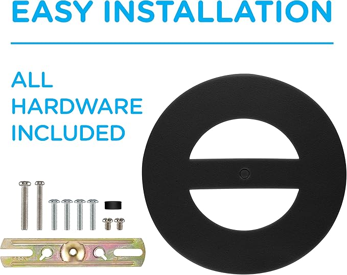 Enbrighten Vibe Smart LED Security Light, Dual Head, Motion Activated | ETL Listed, UV Resistant, 2500 Lumens, 4000K, Works with Alexa, Google Home, Bronze, 85900