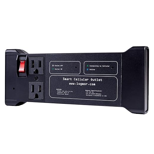 Cellular Smart Plug 4G LTE No WiFi Needed with API Remote Control