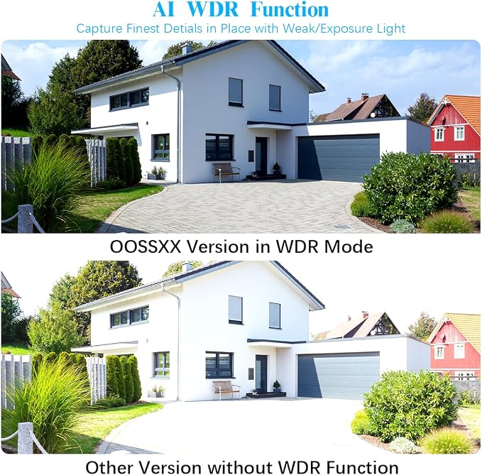 5MP PT Wireless Security Camera System 10CH 10.2" NVR Monitor 2 Cams 500GB