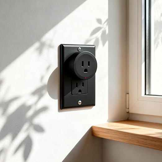 NineLeaf Remote Switch Outlet,Wireless Control Outlet Plug with Switch