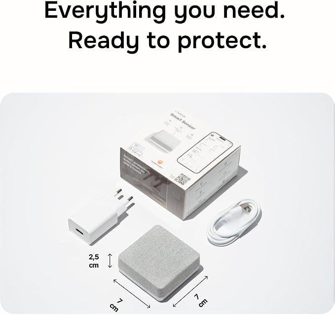 Layla Noise Monitor for Airbnb & Vacation Rentals | AI Occupancy & Noise Sensor, Party Detector, Instant Alerts & Quiet Hours | Privacy-Safe | Pay Once, No Subscription