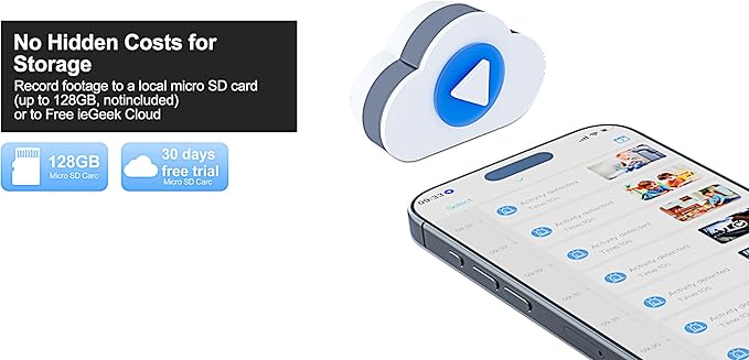 4G LTE Hidden Spy Camera, Cellular Security Cameras Wireless Indoor with 4G SIM Card (No WiFi) with Motion Detection, Night Vision, 2-Way Talk & Siren, Phone App Remote Control