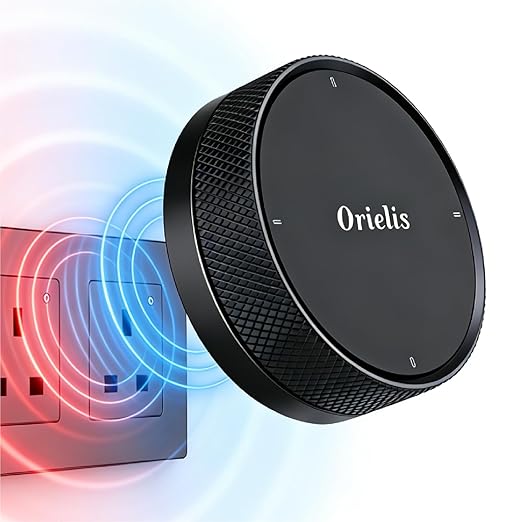 Zigbee Switch, Zigbee Button, Wireless Smart Button, Supports to Create Smart Scenes, Trigger Connected Devices on APP with Three Control Options, Tuya ZigBee Gateway Required (V2 or Higher), Black