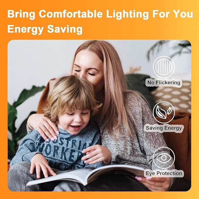 E26 12V LED Bulb Warm White 2700K 60W 12V E27/E26 6W LED AC12V / DC 12V-24V Light Bulb 50W 12 Volt Bulbs for Off-Grid Solar Battery Systems, Rv, Camper, Boat, Low Voltage Lighting - 2 Pack