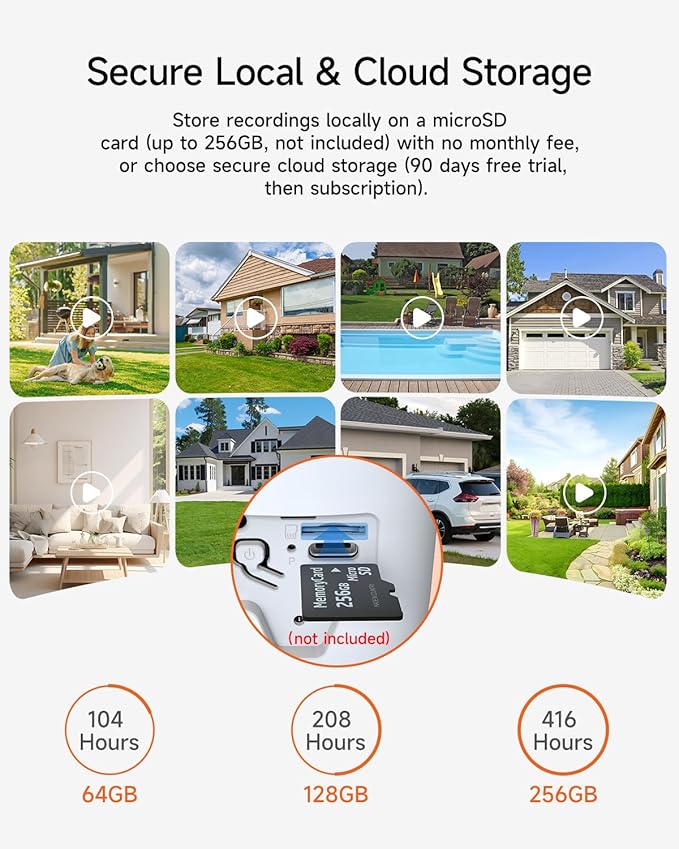 2 Pack 2.5K Security Camera Wireless Outdoor, 2.4G WiFi Battery Powered Outdoor Camera, Magnetic Mount Cameras for Home Security, Color Night Vision, Spotlight, Siren Alarm, 2-Way Talk