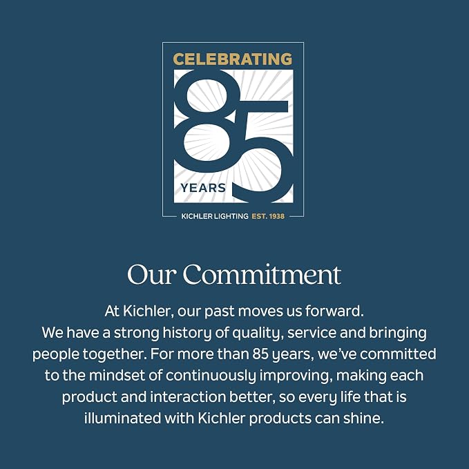 Kichler MR-16 Landscape Uplight Accent Light, Centennial Brass | Fixed socket design directs uplighting for trees and architectural accents (3" x 10.25"), 15517CBR