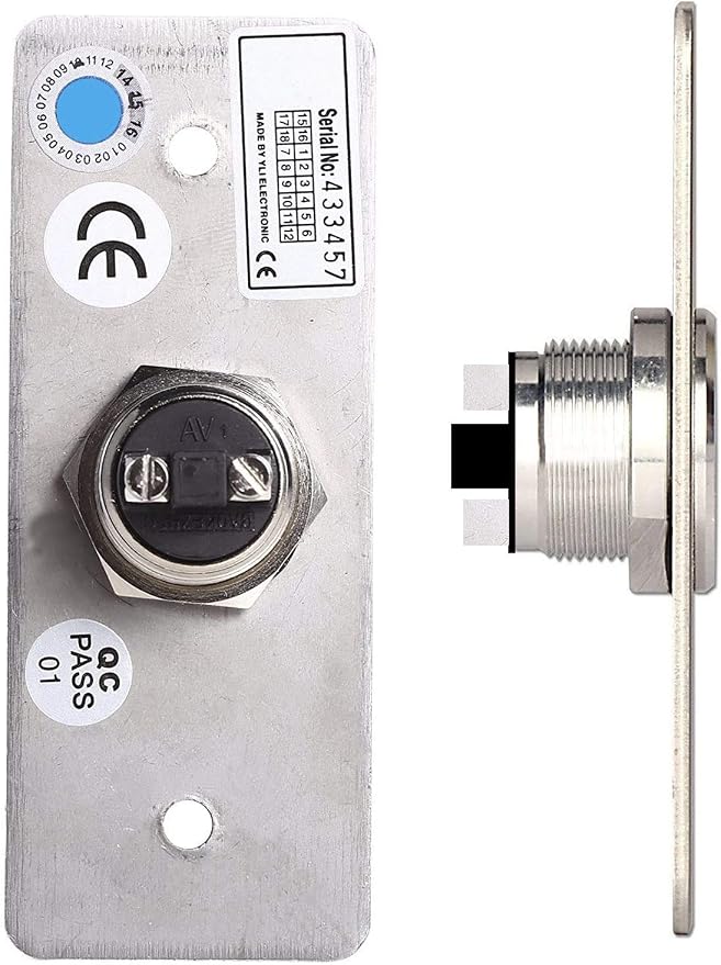 UHPPOTE 2.4GHz WiFi Inswinging Indoor 1200lbs Electromagnetic Door Lock Kit Remote and Smartphone app Controlled