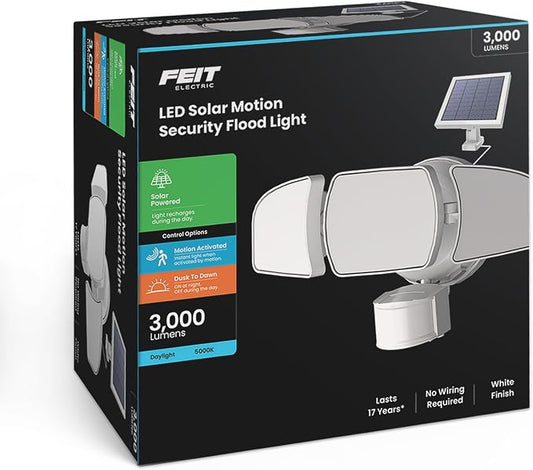 Feit Electric LED Outdoor Security Floodlight, Motion Activated, Daylight