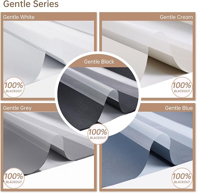 Kincmo Motorized Blinds with Remote, Motorized Zebra Shades Work with Apple Homekit,Alexa,Google Home, Customized Electric Blinds with Remote,App,Voice Control (Zebra Blinds Fabric Samples Multicolor)