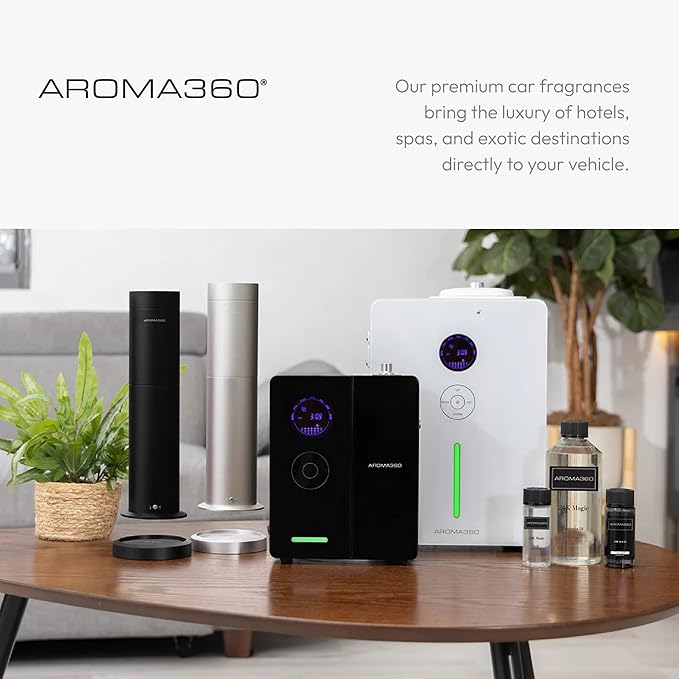 Aroma360 - Fly Smart Car Diffuser Oil | Aromatherapy Oil for Cars |Pamplemousse, Citron Zest, Heliotrope Flower, Bulgarian Rose, Pink Peppercorn, Jasmine, Tonka Bean, Amber, Sheer Musk, Patchouli 20mL