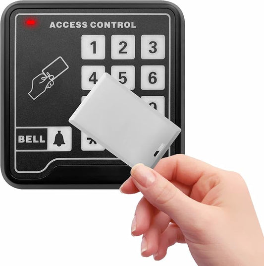 UHPPOTE Full Complete 125KHz RFID Card Outswinging Door Access Control Kit Including 600lbs Force Electric Magnetic Lock