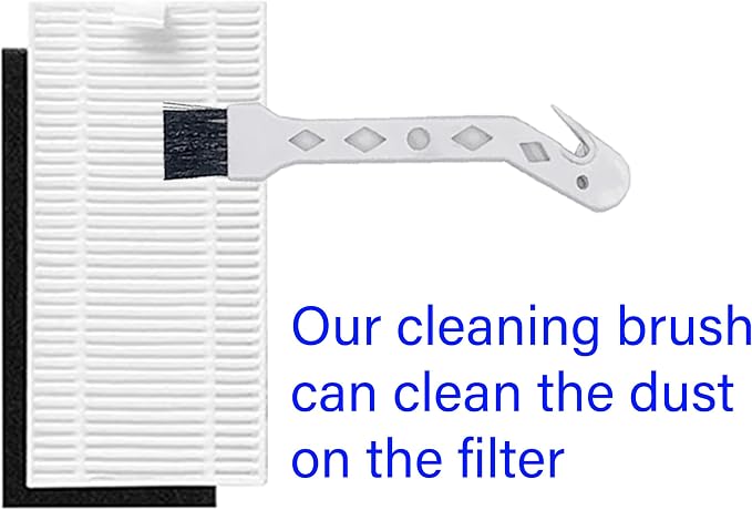 19 Pack SmartClean 2000 Accessories Kit for Ionvac SmartClean 2000 Robot Vacuum Replacement Parts