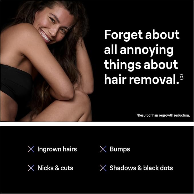 Braun Skin i-Expert Smart IPL PL7219 at Home Laser Hair Removal for Women and Men with App, Premium Pouch, Venus Razor, 2 Smart Heads, Facial Trimmer