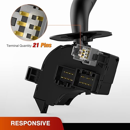 Nilight Turn Signal Switch Compatible with 2004 2005 Ford F150 Windshield Wiper Multifunction Combination Lever Switches
