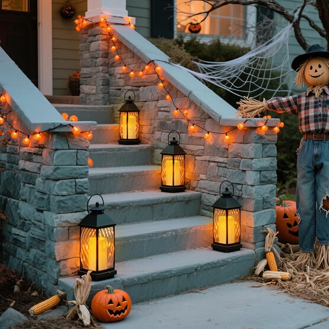 Flameless Candles 4" 5" 6" Outdoor Indoor Pillars Battery Operated Flickering Candles Include 10-Key Remote Timer 400+ Hours by 2 AA Batteries (Ivory Candle - Warm light, 3"D x 6" H - 2 Pack)