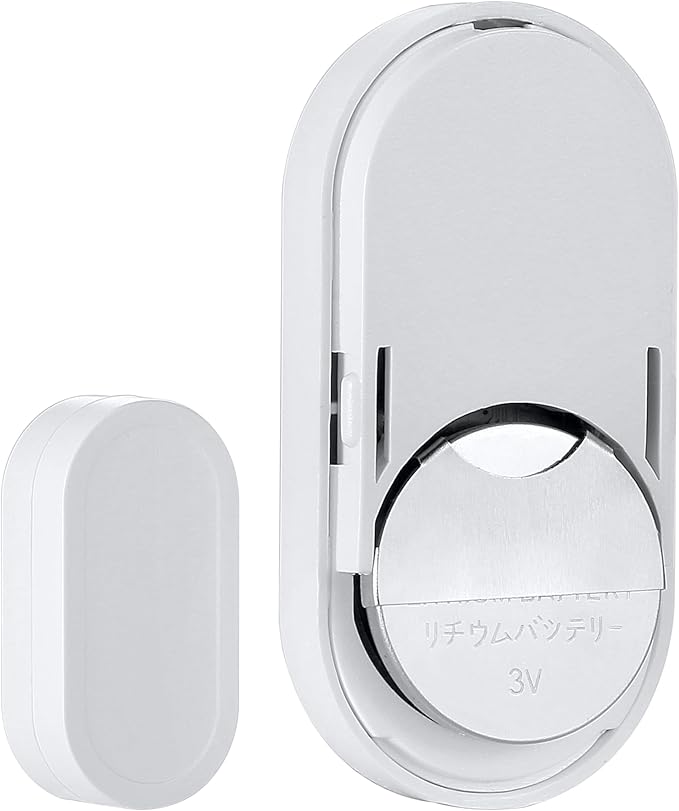 Haozee Door and Window Sensor, Requires Zigbee Hub, Zigbee Connection, Wireless Detector for Alarm Systems and Smart Homes, Compatible with Home Assistant Zigbee2mqtt