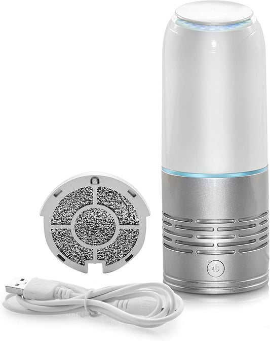 TheraAIR Air Purifier w/UV Air Cleaner | UVC Light Cleaner, Portable Air Purifier, Odor Eliminating Air Purifier | Home, Kitchen Bedroom, Bathroom, Office & Hotel