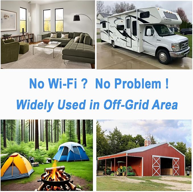 W-08 4G LTE Cellular Security Camera with 60-Day Standby Time