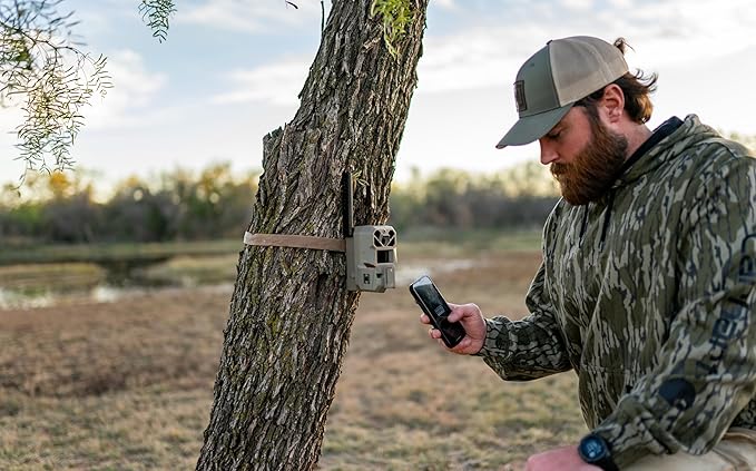 Moultrie Edge 3 PRO Cellular Trail Camera - 50MP Image Sensor - 1440p QHD Video with Audio - AI Buck Detection - GPS - 0.3s Trigger - No-Glow Flash