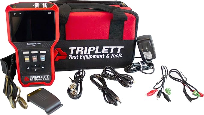 Triplett 8065 CamView HD Pro CCTV Camera Tester - Analog NTSC/PAL, AHD 2.0, HD-TVI 3.0, HD-CVI 3.0