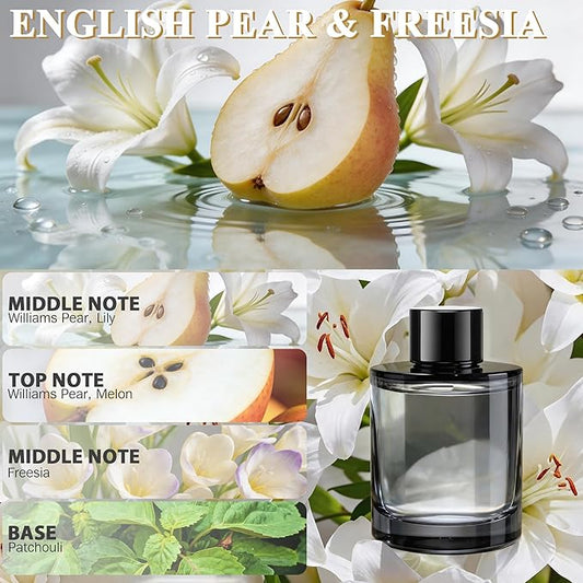 Amor Lyris 5.7 fl oz Car Air Freshener Refill, Premium Imported Fragrance with Natural Plant Extract Essential Oil, 180-Day Long Lasting Car Diffuser Perfume for Smart Diffusers, Car Home Office