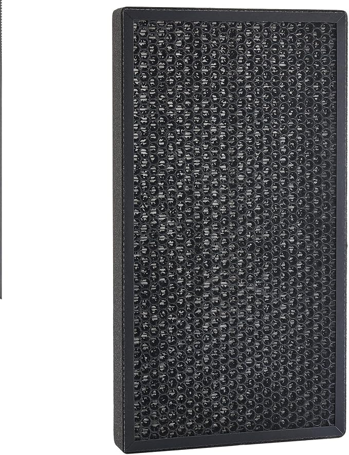 VEVOR Air Purifier Replacement Filter, H13, 2-in-1 Compact & Lightweight Replacement Filter with Non-Woven Fabric, Easy-to-Install Purifier Filter with Activated Carbon, Fit for Square Purifier