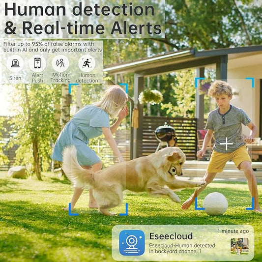 2K Light Bulb Security Camera,5G&2.4GHz WiFi 360° Motion Tracking, Color Night Vision, Alexa Compatible, Wireless WiFi Security Camera with Two-Way Audio, SD/Cloud Storage and Smart Alerts