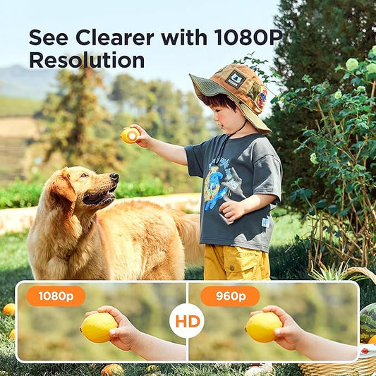 TIGERSECU 1080P Metal Wide Angle Dome Security Camera for DVR, Weatheproof for Indoor/Outdoor Use, Hybrid 4-in-1 OSD Switch for TVI/CVI/AHD/CVBS DVRs (Power Supply and Coaxial Cable Sold Separately)