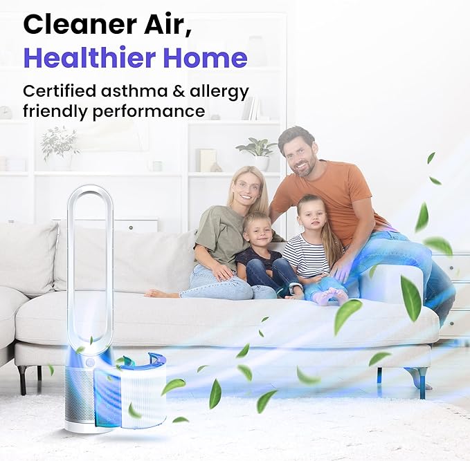 TP04 Replacement Filter | 360° Combi Glass HEPA & Activated Carbon Filter | Compatible with Dyson HP04, TP04, DP04, TP05, DP05 Air Purifi-er | Perfect Fit & Reliable | Easy to Install