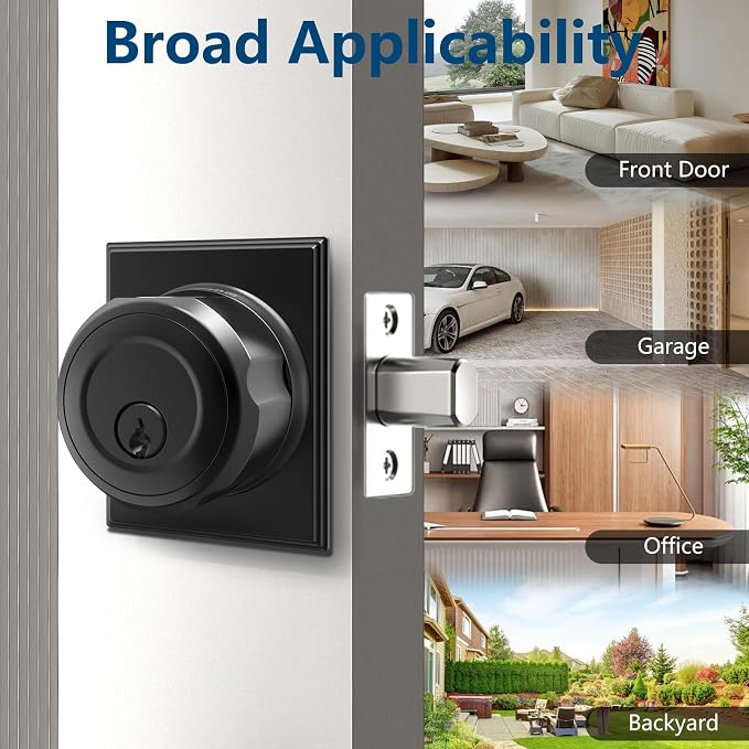 GeekTale Fingerprint Deadbolt Lock with APP, Smart Deadbolt for Front Door