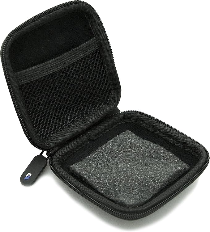 CASEMATIX Carry Case Compatible with SAF Aranet4 Home Air Quality Monitor Co2 Device in an EVA Hard Shell with Cable Pocket - Includes Travel Case Only
