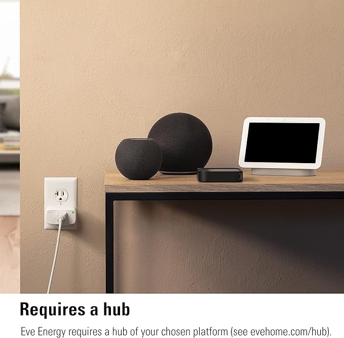 Eve Motion - Smart Motion Sensor with Light Sensor, IPX3 Water Resistance, Automatic Activation of Lights and Devices, Thread & Energy - Smart Plug, App and Voice Control, 100% Privacy
